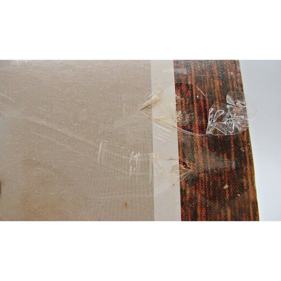 Vintage Kittens and Coffee Picture Wall Hanging 9x12" Sealed Never Used Cat Deco - Picture 5 of 11